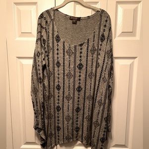 XL oversized ROCK & ROLL COWGIRL sweater